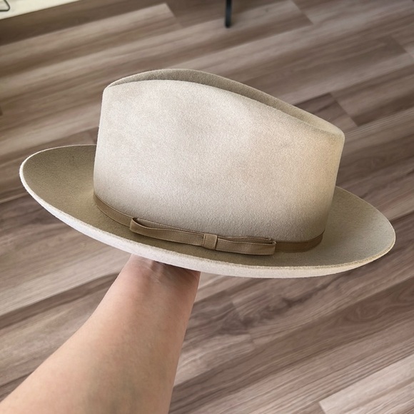 Stetson Buck Mason Tan Fedora - Picture 4 of 6